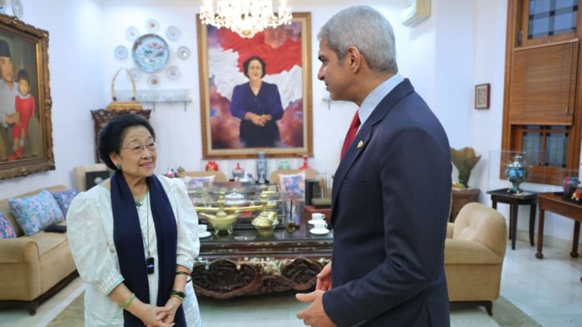 Megawati Soekarnoputri dan Dubes Kuwait Bahas Dampak Konflik Timur Tegah  bagi Indonesia
