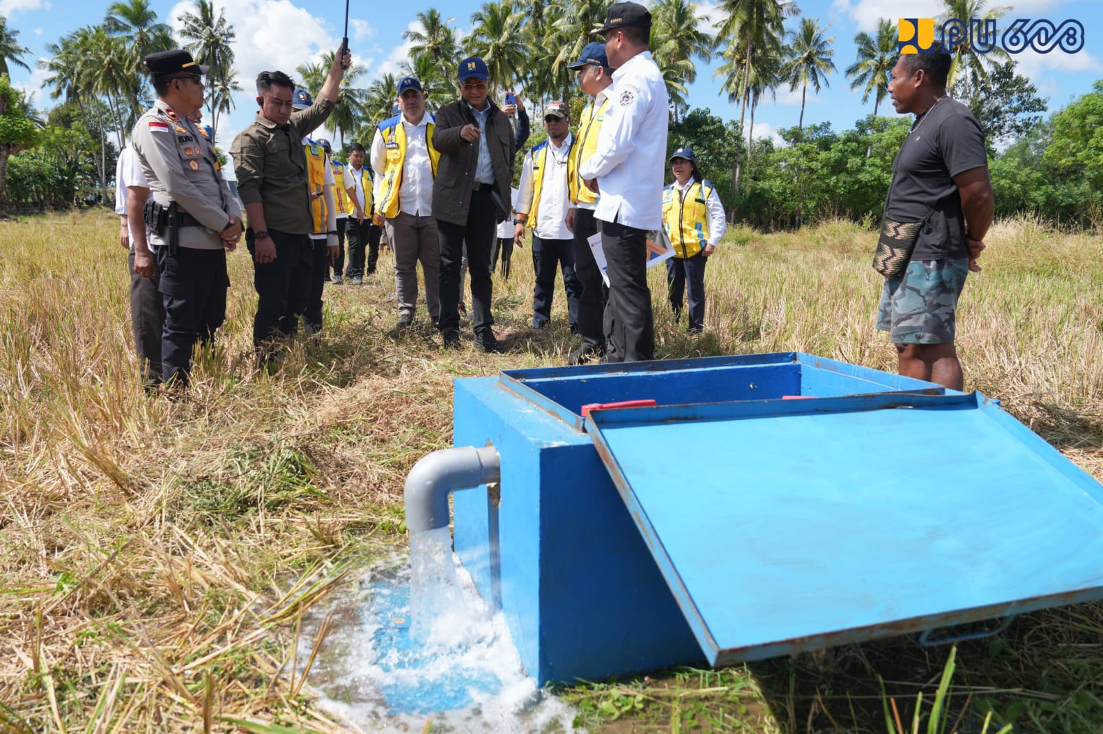 Menteri Dody Dorong Penguatan Jaringan Irigasi Air Tanah di Rote Ndao, Perluas Layanan Irigasi dan Dukung Pertanian Wilayah 3T