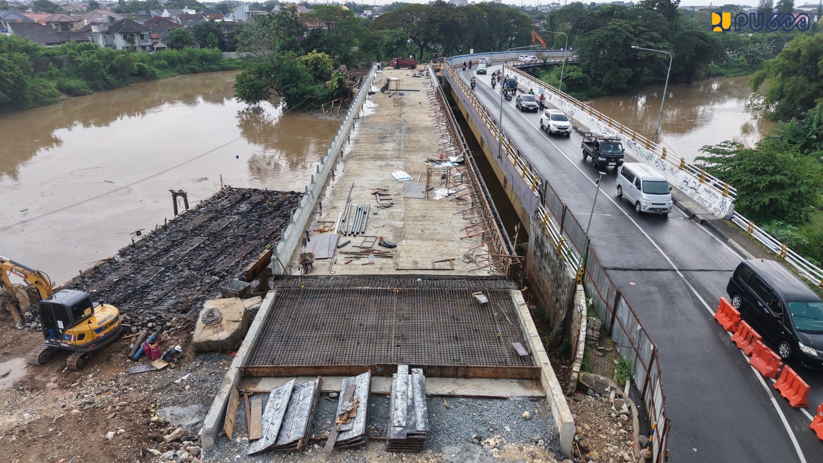 Kementerian PU Pulihkan Konektivitas dan Dorong Aktivitas Ekonomi di Bekasi, Progres Jembatan Kemang Pratama Capai 92 Persen