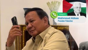 Presiden Prabowo Terima Telepon Mahmoud Abbas untuk Bahas Perkembangan Terkini Palestina