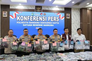 Polresta Bandara Soetta Ungkap Kasus Liquid Vape Ganja di Bali, Omzet Capai Rp10 Miliar