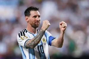 Cetak Hattrick Lawan Aljazair, Messi Samai Rekor Klose di Piala Dunia
