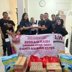 ANNIVERSARY KE-3, MEDIA LINTAS CORRUPTION WATCH GELAR BAKTI SOSIAL DI PANTI ASUHAN ESTER DAN APRESIASI TIM DI TWELVE CAFE STEAK HOUSE