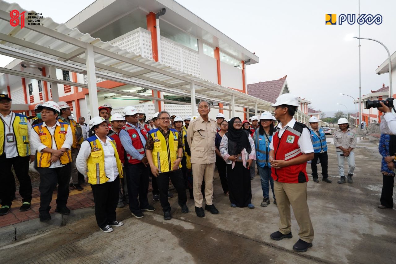 Tinjau Sekolah Rakyat Karangasem, Menteri PU Pastikan 82 SR Nasional Siap Digunakan