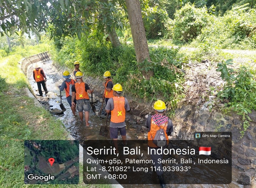 Irigasi Tukad Saba Buleleng Dipelihara, Aliran Air Terjaga