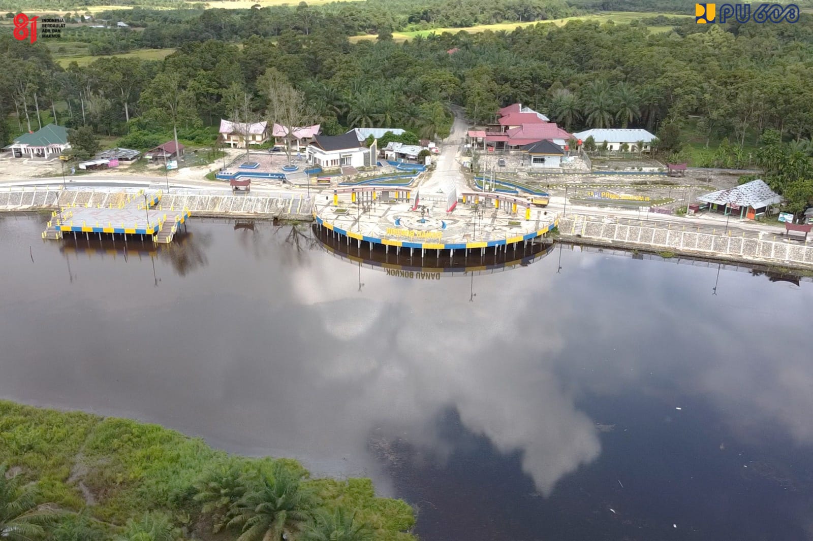 Akhir Pekan ke Danau Bakuok, Wisata Baru di Kampar Hasil Revitalisasi Kementerian PU 1 c853bb0c 4839 4210 ad5d 964f0e937b11