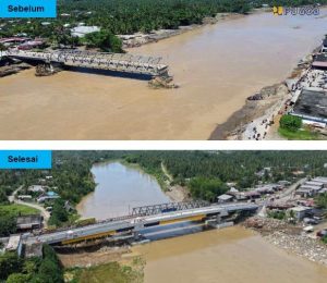 Tiga Jembatan Permanen Aceh Pulih, Perkuat Konektivitas di Lintas Timur