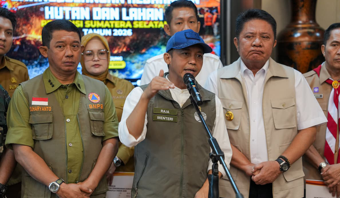 Menhut Minta Pasukan Karhutla Barat Dipetakan