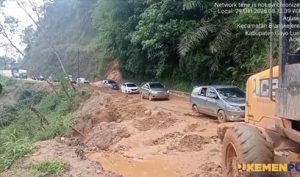 Akses Jalan Pining-Lokop Kembali Dapat Dilalui Pascabanjir di Gayo Lues