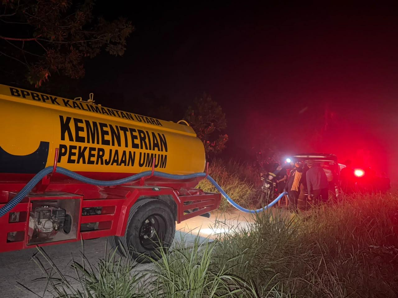 Kementerian PU Salurkan 20.000 Liter Bantuan Air untuk Penanganan Karhutla dan Krisis Air Bersih di Kota Tarakan