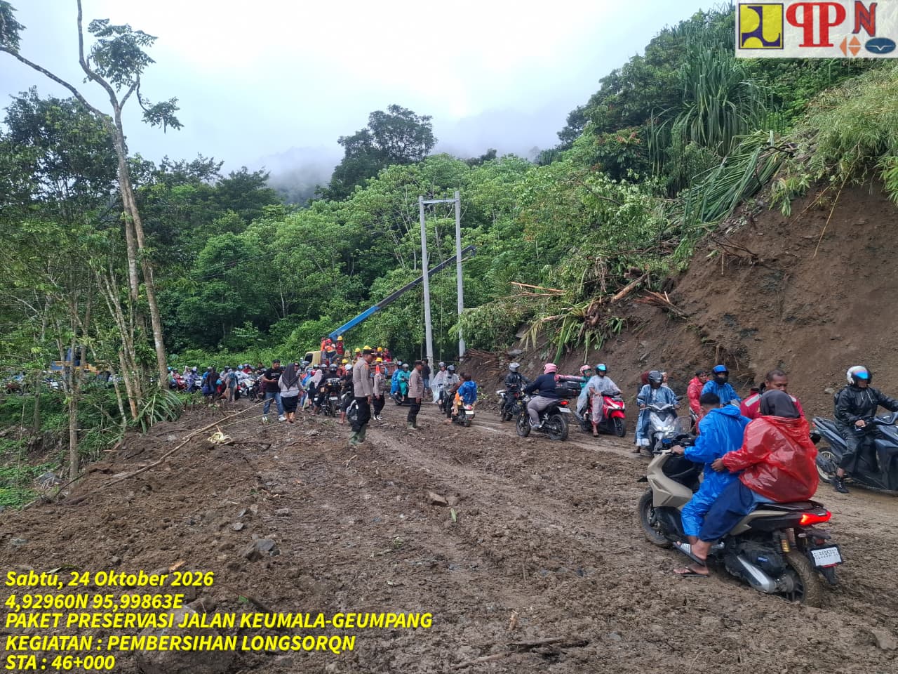 Kementerian PU Tangani Longsor di Ruas Keumala–Geumpang, Akses Jalan Kembali Dapat Dilalui