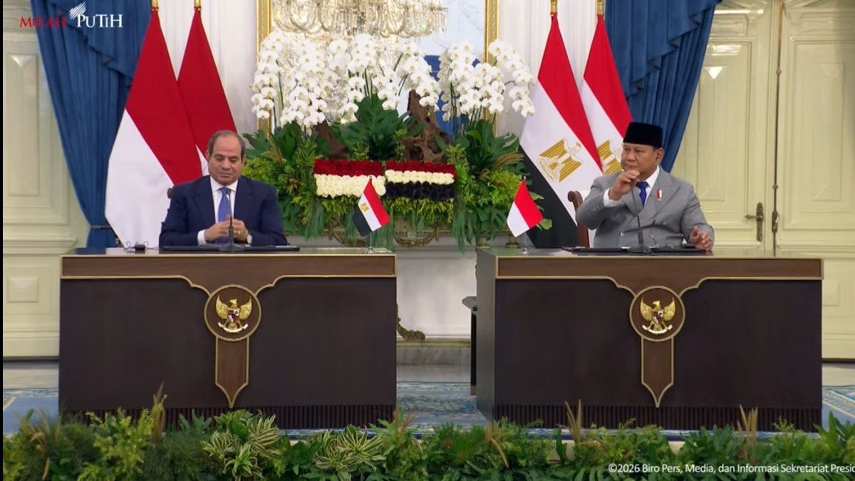 Prabowo-El-Sisi Sepakat Perkuat Industri Pertahanan dan Latihan Militer Bersama 8 El Sisi