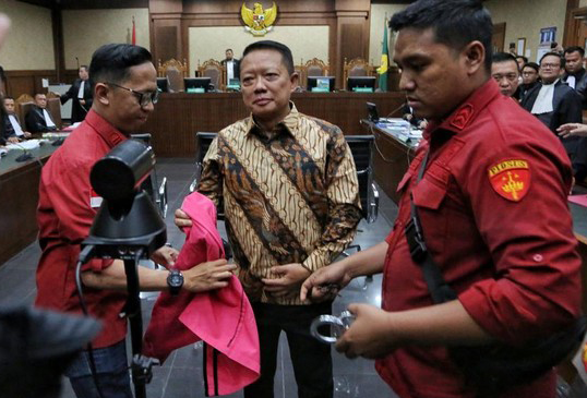 Febrie Adriansyah Didakwa Peras Pengusaha Tan Kian pada Kasus Jiwasraya