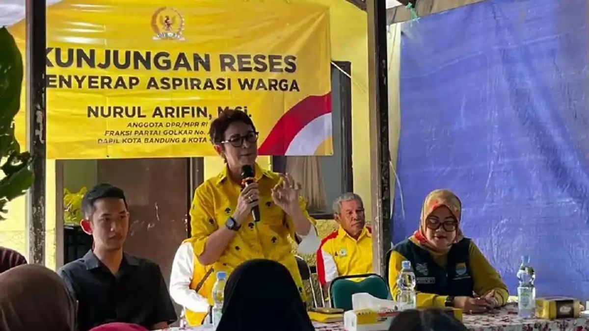 Gelar Reses di Bandung, Nurul Arifin Langsung Tampung Keluhan Bansos Warga