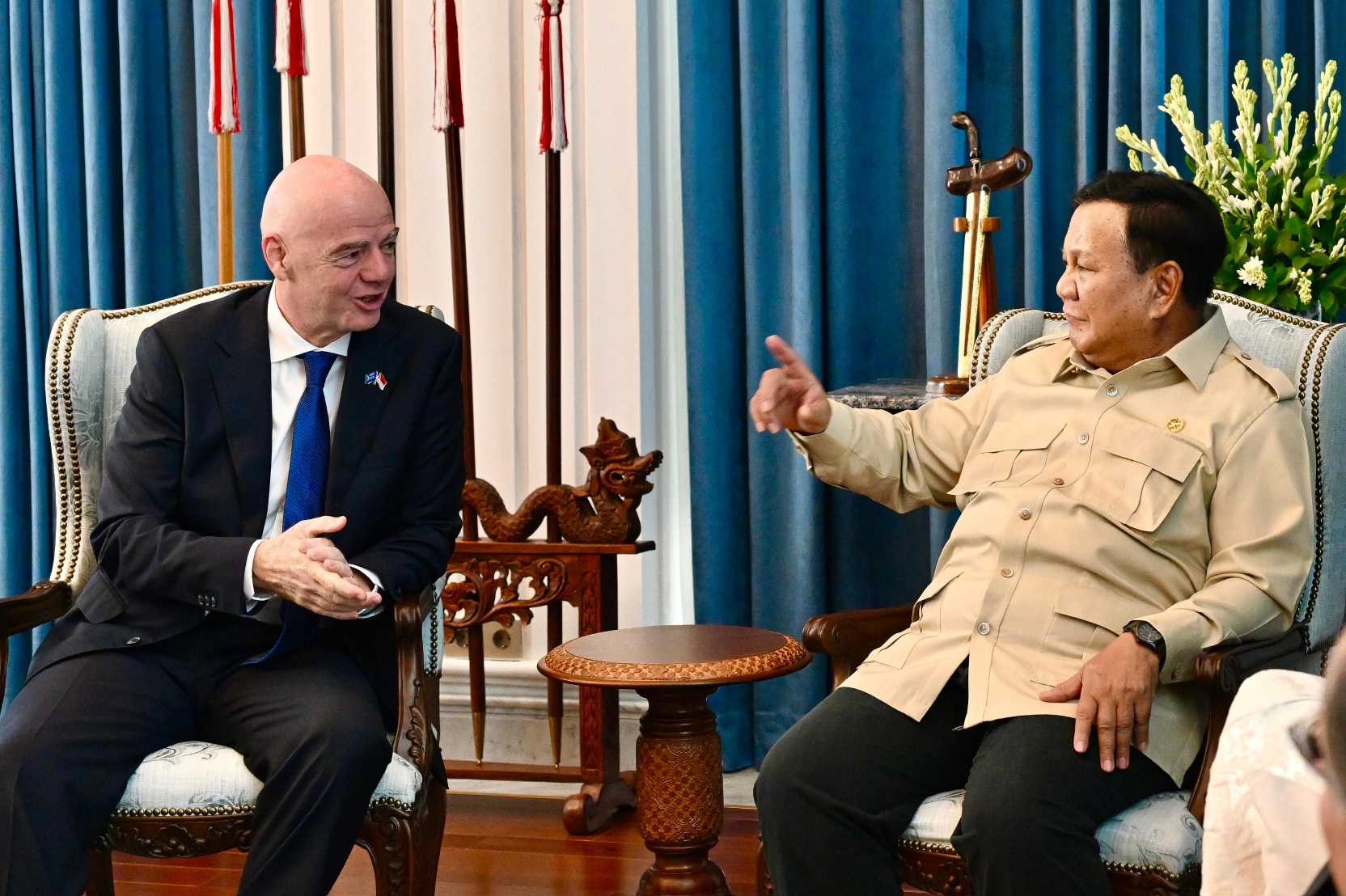 Usai Bertemu Infantino, Prabowo Dorong Fasilitas Olahraga Dikerjasamakan dengan Klub 3 Usai Bertemu Infantino, Prabowo Dorong Fasilitas Olahraga Dikerjasamakan dengan Klub