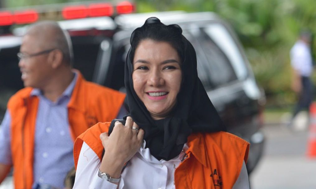KPK Kembali Periksa Mantan Bupati Kukar Rita Widyasari