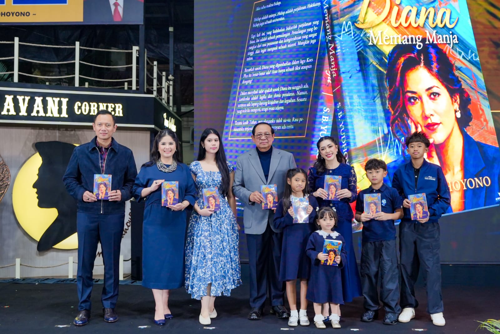 Menyentuh Hati, SBY Rilis Novel Perdana Diana Memang Manja tentang Kehilangan 1 SBY